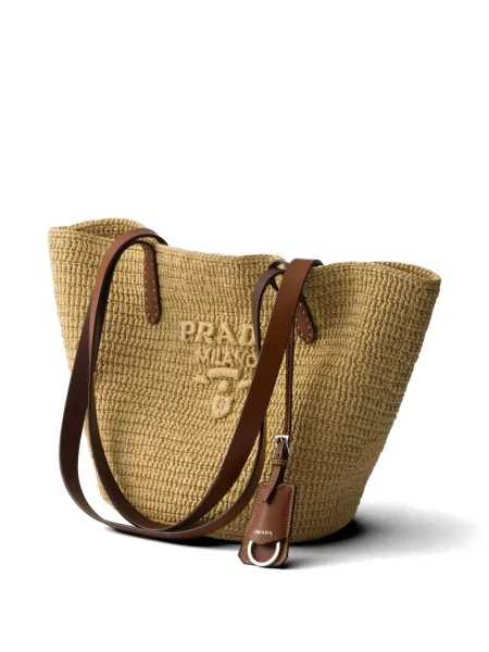 Geantă shopper Prada din piele