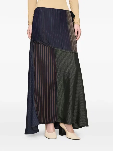 Fusta maxi Maison Margiela albastru