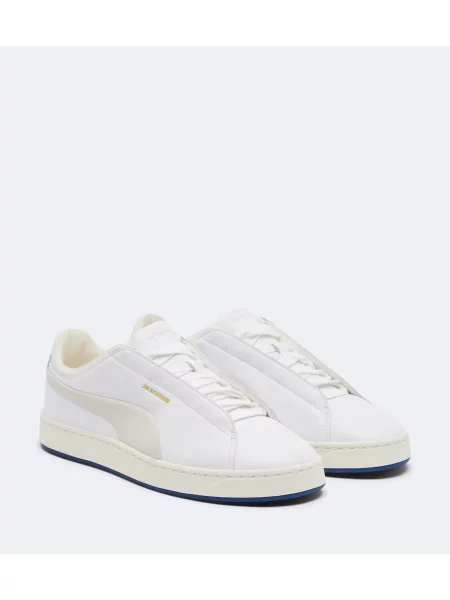 Szarvasbőr felső Jil Sander fehér
