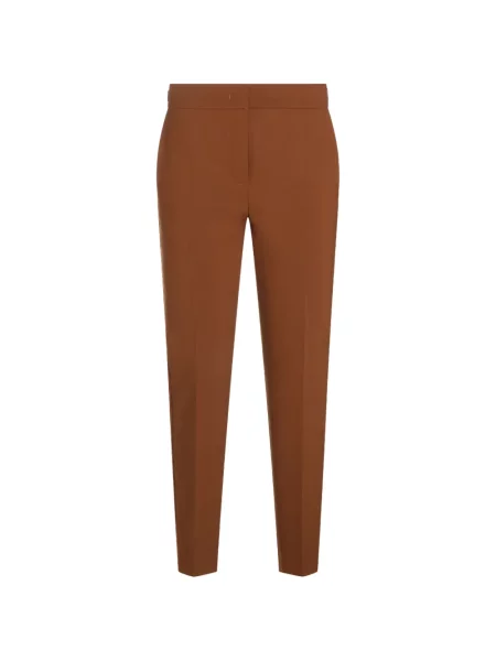 Pantaloni Max Mara cu cataramă maro