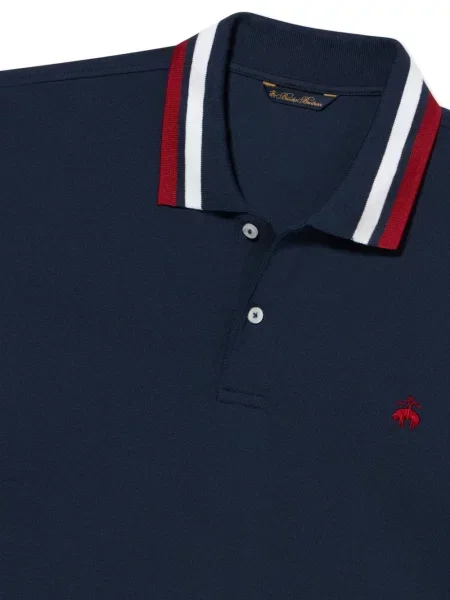 Polo Brooks Brothers με κέντημα μπλε