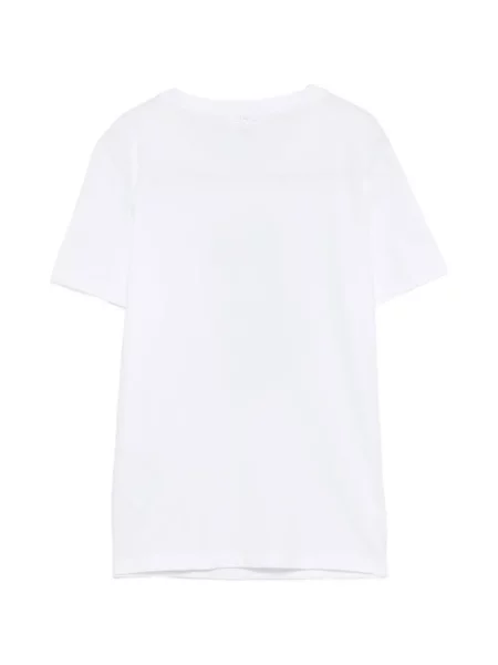 Stras tricou Liu Jo alb