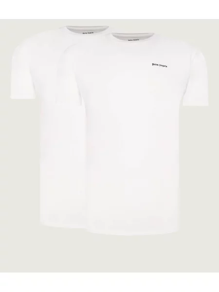 Palm Angels tricou basic pentru femei din cu alb