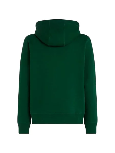 Bluza Tommy Hilfiger z logo zielona