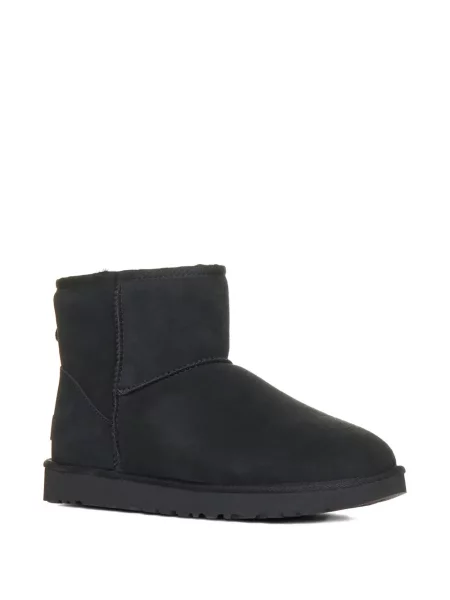 Botine Ugg din piele de căprioară clasici negru
