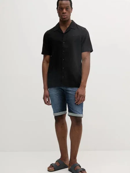 Karl Lagerfeld Szorty Mężczyzna Denim Carpenter Denim Shorts niebieski