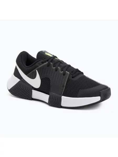 Кросівки тенісні Nike Zoom GP Challenge 1 black / white / black білі