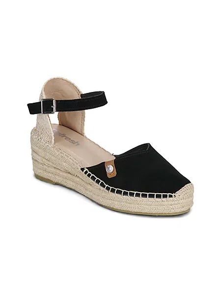 Espadrile Refresh črna