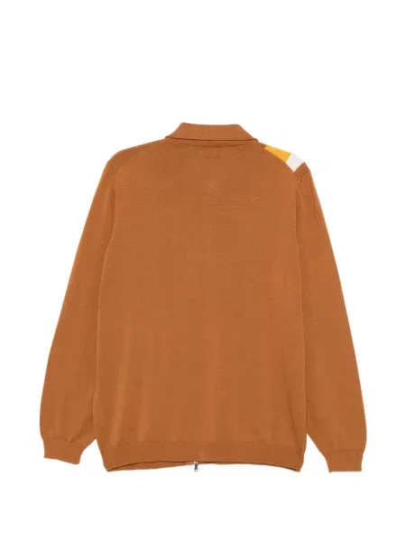 Cardigan Kiton cu dungi maro