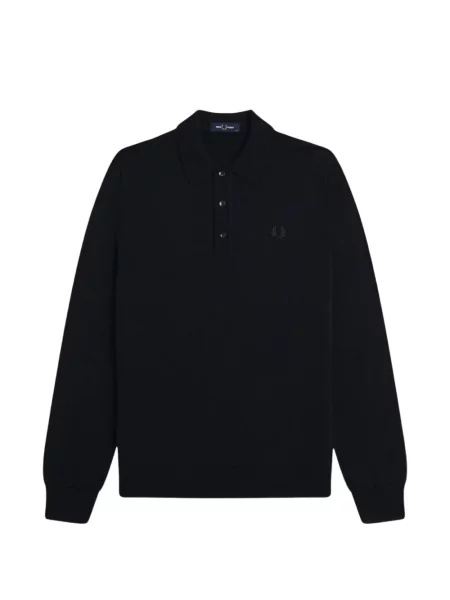 Polotričko Fred Perry s výšivkou modré
