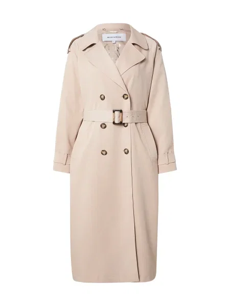 MORE & MORE Palton de primăvară-toamnă pudră roz