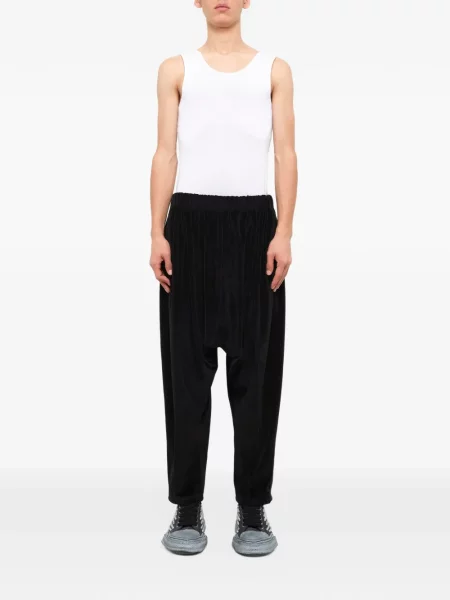 Pantaloni Doublet alergare negru