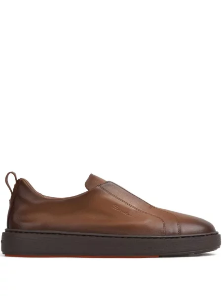 Sneakerși Santoni maro