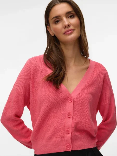 VERO MODA Kardigán VMNew Lexsun lososová