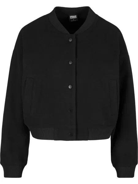 Urban Classics Geacă de primăvară-toamnă negru