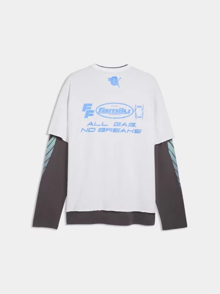 Лонгслив Puma белый
