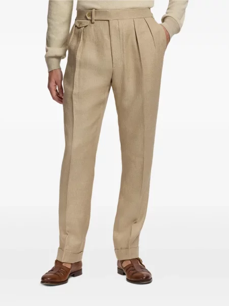Kelnės Ralph Lauren Purple Label ruoželis violetinė