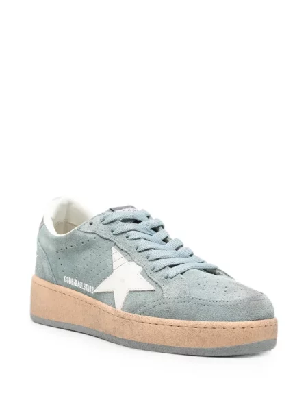 Tenisice Golden Goose s vezicama s čipkom plava