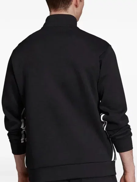 Pruhované krajkové pruhované tričko Adidas s vázáním šedé