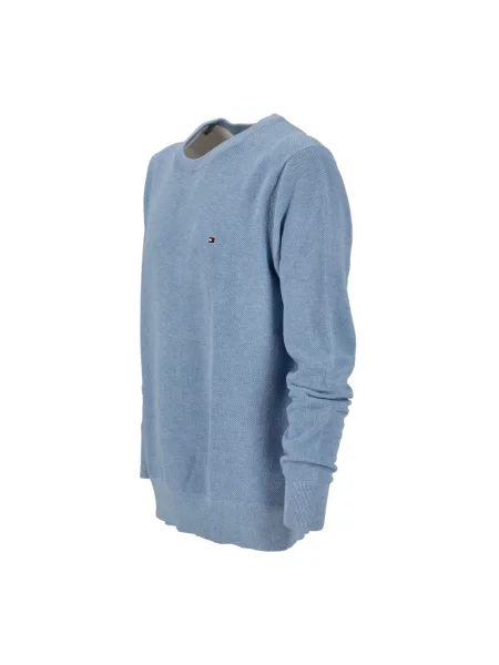 Tommy Hilfiger Sweter blau niebieski