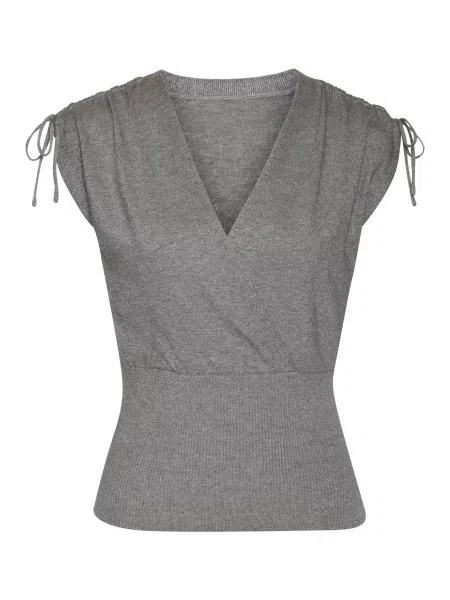 Top Lascana gri