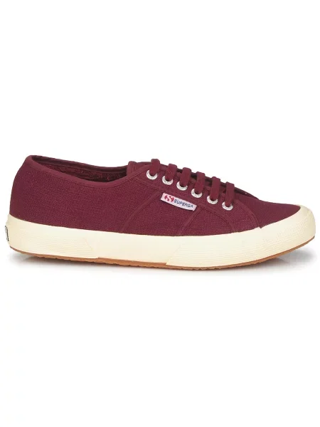 Pantofi Superga clasici bordo