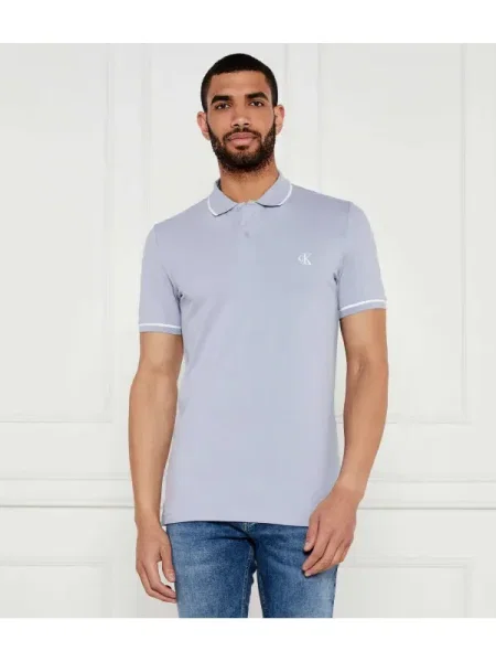 Calvin Klein Jeans Tenisz póló | Slim Fit | pique