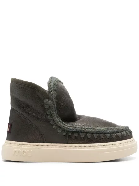 Botine Mou verde