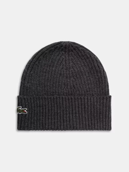Lacoste kapa volnen siva