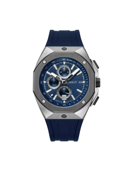 CERRUTI Analogové hodinky Chronograph AREZZO' modrá