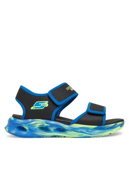 Sandali Skechers S-Lights: Sola Glow Sandal Fusion Brights črna