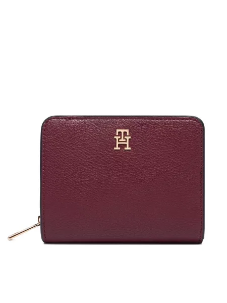TOMMY HILFIGER Denarnica rjasto rjava rdeča