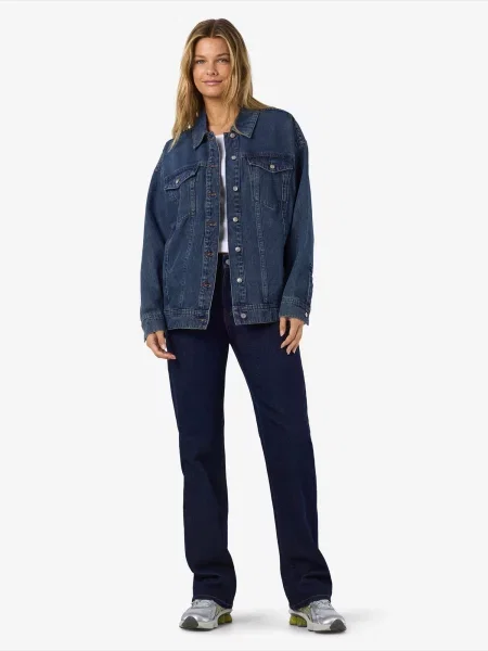 Noisy may Prechodná bunda NMWESTERN denim modrá