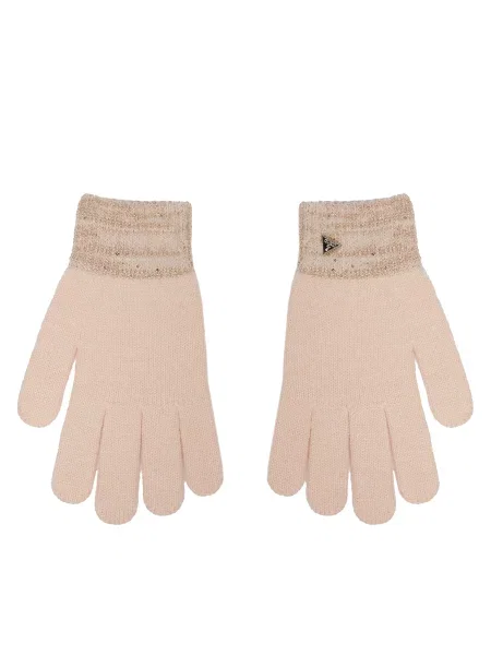 Рукавички Guess бежевий