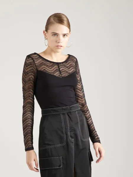 ABOUT YOU Tricou Marcella' negru