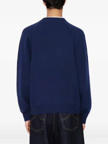 Dukserice Kenzo s aplikacijama plava