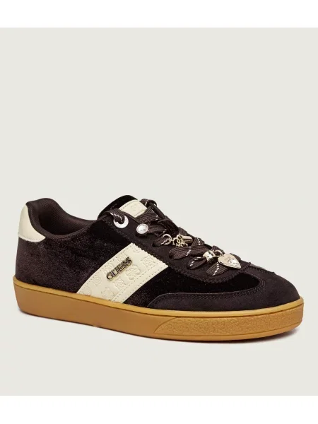 Guess Sneakers | piele întoarsă maro