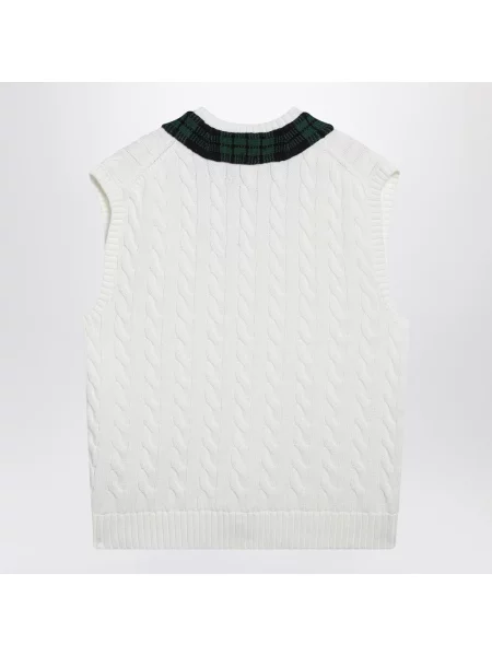 Bezrękawnik o kroju regular fit z czystej bawełny Polo Ralph Lauren biała