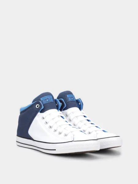 Кеды Converse в уличном стиле белые