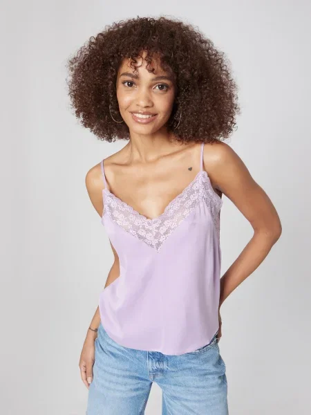 Daahls by Emma Roberts exclusively for ABOUT YOU Bluză Adelaide lila alb
