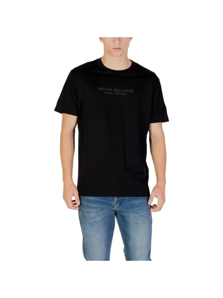 ARMANI EXCHANGE Tričko čierna
