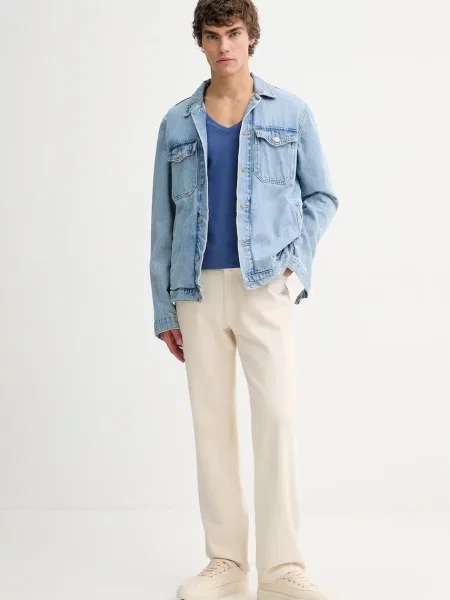 Tričko Levi's LSE_PERFECT VNECK modré