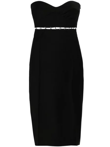 Sukienka Anna October z twillu czarna