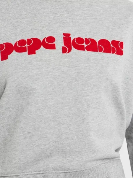 Світшот Pepe Jeans сірий