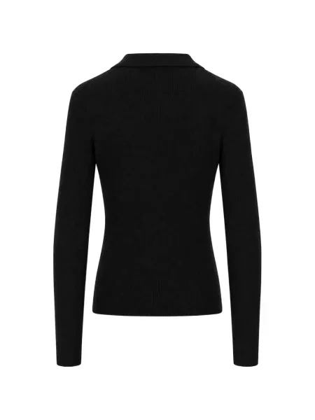 Top P.a.r.o.s.h. tricotate negru