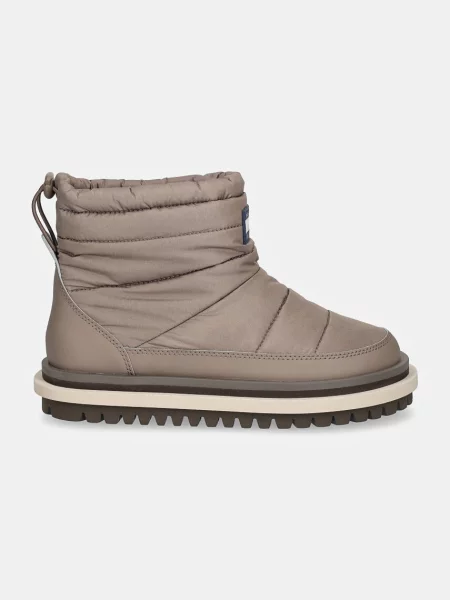 Botki Tommy Jeans beżowe