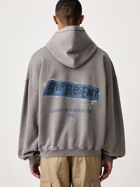 Represent hanorac cu glugă din pentru bărbați