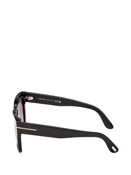 Kvadratne sunčane naočale Tom Ford Eyewear crna