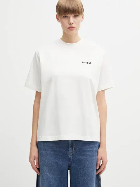 WRSTBHVR tricou din Cassian bej