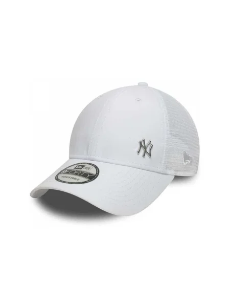 New Era šiltovka trucker FLAWLESS TRUCKER NYY biela